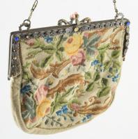 Színházi táska, kőhiánnyal, 18x18 cm