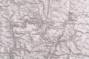 1914 Kolomea és környékének katonai térképe, Zone 9 Kol. XXXII., 1:75 000, kiadja: K.u.k. Militägeog...