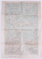 1915 Luck és környékének katonai térképe, 1:200 000, kiadja: K.u.k. Militägeographisches Institut, 62×43 cm