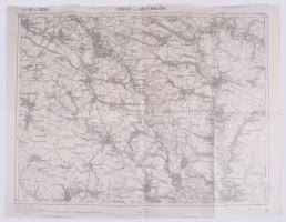 1915 Skalat és Grzymalów környékének katonai térképe, 1:75 000, kiadja: K.u.k. Militägeographisches Institut, 42×54 cm