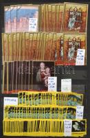 Motívum bélyegek az egész világból valamint vegyes országok 17 db berakóban ebből 8 db A/4, a többi ...