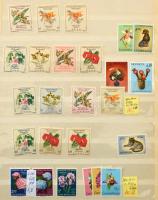 Motívum bélyegek az egész világból valamint vegyes országok 17 db berakóban ebből 8 db A/4, a többi ...