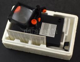 Philascop elemes német bélyegvizsgáló / vízjelkereső / fogazatmérő, hozzá magyar fordítás