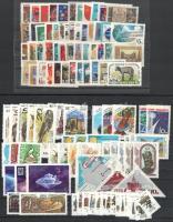 Szovjetunió sorok és önálló bélyegek berakólapon + 2 stecklapon