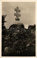 1938 Dobogókő, Turistahősök emlékműve. Magyar Turista Egyesület (EK)