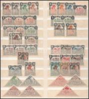 Portugál gyarmatok - Mozambik és Nyasszaföld 42-42 db bélyeg, köztük sorok, többletpéldányok is