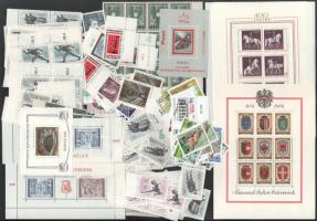 Ausztria sorok, blokkok + 1999-es évfolyam 2 példányban, ömlesztve borítékban