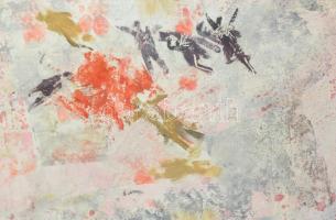 Gulyás Dénes (1927-2003): 1956 Kossuth téri sortűz a Parlamentnél. Olaj, farost, jelzett, keretben, ...