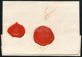 1784 Franco levél kézírásos "Rosnavia" helység névvel Pozsonyba "Franco tutto" j...