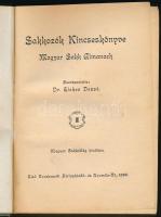 Elekes Dezső (szerk.): Sakkozók kincseskönyve. 1926, Magyar Sakkvilág. Kiadói egészvászon kötés, kop...