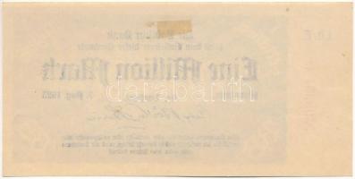 Németország 1923. 1.000.000M szükségpénz "98331" sorszámmal T:XF, hajtatlan, szép papír, r...