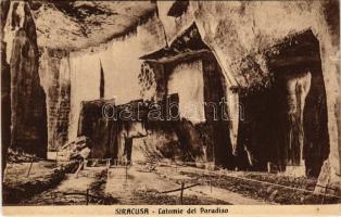 Siracusa, Syracuse; Latomie del Paradiso / quarry, cave. Ediz. B. P (EK)
