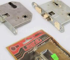 Biztonsági zárak, zárbetétek, lakat 6 db