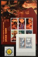 Film és mozi motívum gyűjtemény, benne összefüggések, blokkok, néhány küldemény is, 10 lapos, közepe...