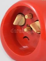 Ruhla retro vekker, kézi felhúzós, működik 10 cm