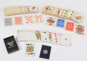 3 db pakli francia kártya