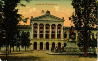1909 Bucharest, Bukarest, Bucuresti, Bucuresci; Universitatea / university (EK)