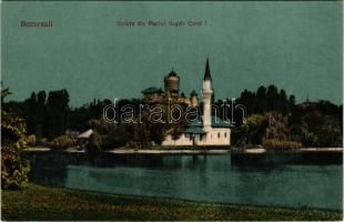 Bucharest, Bukarest, Bucuresti, Bucuresci; Vedere din Parcul Regele Carol I / park