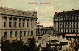 Bucharest, Bukarest, Bucuresti, Bucuresci; Piata Sarindar, Restaurant Modern / square, restaurant (fl)