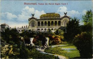 Bucharest, Bukarest, Bucuresti, Bucuresci; Vedere din Parcul Regele Carol I / park