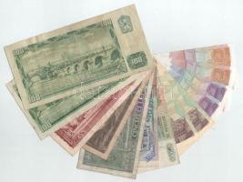 Vegyes 13db-os külföldi bankjegy tétel, közte: Horvátország, Oroszország, Románia, Csehszlovákia T:F...