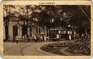 1930 Lacu Sarat (Braila), tram station (b)