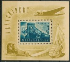 1948 Lánchíd II. blokk (35.000) (kis betapadás nyom / small gum disturbance)