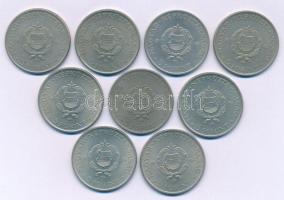 1967. 5Ft Cu-Ni-Zn "Kossuth" (9x) T:AU,XF patina Adamo F8.2