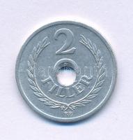 1960. 2f Al technológiai hibás veret (félrecsúszott lyukasztás) T:XF Adamo F1.1