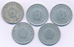 1949-1950. 1Ft Al "Rákosi-címer" (5x) T:VF,F Adamo F6.1