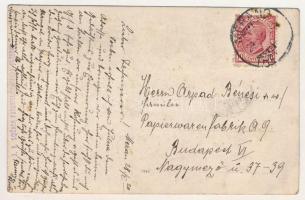 Merano, Meran (Südtirol); tourist, hotel, mountain peak. photo J. R. Schöner Fotoatelier (EK)