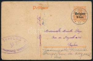 Német I. világháborús megszállás Belgium 1918