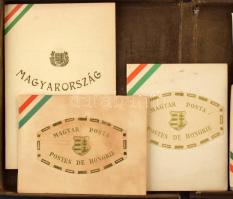 Magyar sorok, blokkok jobbakkal (pl. Lánchíd I-II, 2 Roosevelt sor stb.) kivésett koronás címeres po...