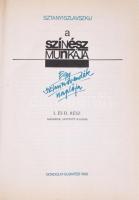 Sztanyiszlavszkij: A színész munkája. I. és II. rész. Bp., 1988, Gondolat. Kiadói kartonált kötés, p...