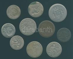 Luxemburg 1901-1971 2,5c+25c Br + 1F-10F 10 db T:2-3 apró ph.