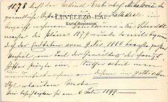 Zagreb, Zágráb; Stolna crkva / La Cathédrale / Székesegyház újjáépítés alatt az 1880-as zágrábi föld...