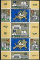 1980 Európai biztonsági és együttműködési értekezlet V. vékony és vastag sorszámú blokk