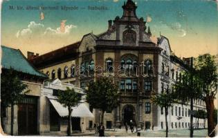 1915 Szabadka, Subotica; M. kir. állami tanítónő képezde / teachers' training institute (felületi sérülés / surface damage)