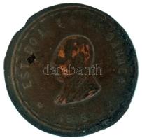 Mexikó/Oaxaca 1915. 20c T:VF, patina, ph., ü. Mexico/Oaxaca 1915. 20 Centavos C:VF patina, edge error, ding