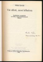 Mikó István: Vár állott, most kőhalom. DEDIKÁLT! 1996, Erdélyi Református Egyházkerület. Kiadói papí...
