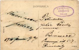 1910 Károlyváros, Karlovac; Banija / utca, üzletek / street view, shops (Rb)