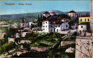 1916 Fiume, Rijeka; Trsat / Schloss Tersatto / castle (EK)