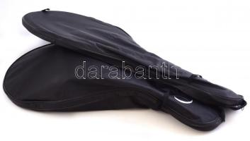 2 db amatőr teniszütő, teniszlabdákkal, tokkal