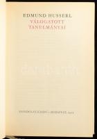 Edmund Husserl válogatott tanulmányai Gondolat Kiadó, 1972. Kiadói egészvászon kötés, minimálisan sé...