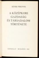 Henri Pirenne: A középkori gazdaság és társadalom története Gondolat Kiadó, 1983. Kiadói egészvászon kötésben