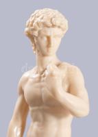 Műgyanta Dávid szobor, m: 21,5 cm