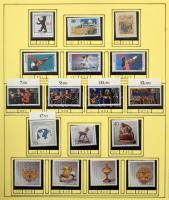 Berlin Tartalmas gyűjtemények, gyűjteményrészek, több példányos előrendezők 2 nagy albumban + 4 A4-e...