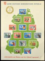 Berlin Tartalmas gyűjtemények, gyűjteményrészek, több példányos előrendezők 2 nagy albumban + 4 A4-e...