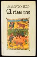 Umberto Eco: A rózsa neve, Európa Könyvkiadó, 1988, Kiadói egészvászon-kötés, kiadói papír védőborítóban.