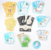 Kb 100 db italcímke, sok duplummal